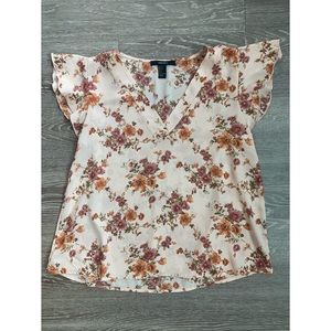 NWOT Forever 21 Light Pink Blouse